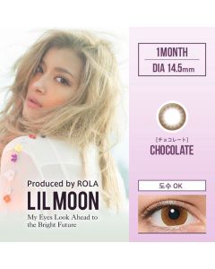 LILMOON Monthly 릴문 초콜렛(2박스세트) 렌즈라라 작은 컬러렌즈 직구 이미지