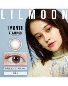 LILMOON Monthly 릴문 플라밍고(2박스세트) 렌즈라라 작은 컬러렌즈 직구 이미지