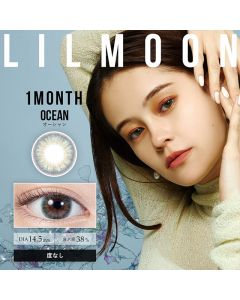 [무도수]LILMOON Monthly 릴문 오션(1박스 2개들이) 렌즈라라 작은 컬러렌즈 직구 이미지